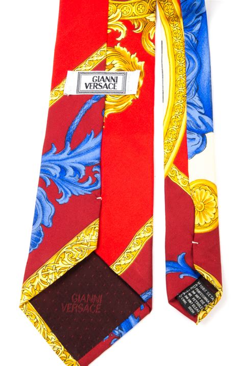 versace tie|vintage gianni versace tie.